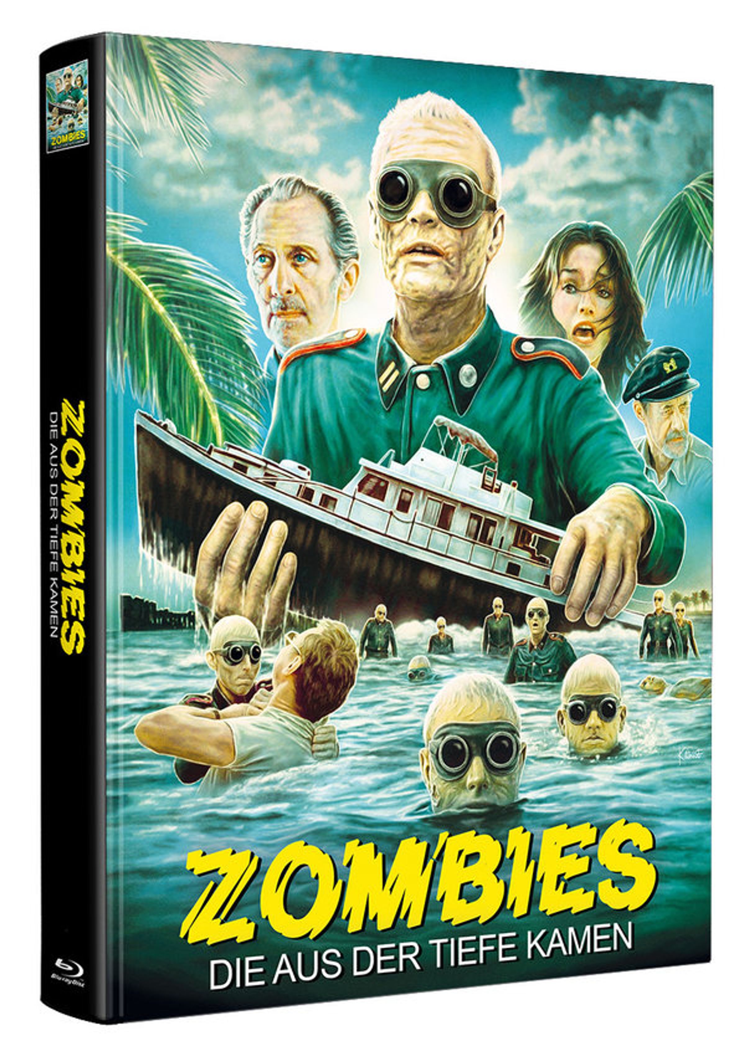 Zombies  Die aus der Tiefe kamen 3 Blu-ray Discs  im wattierten Mediabook